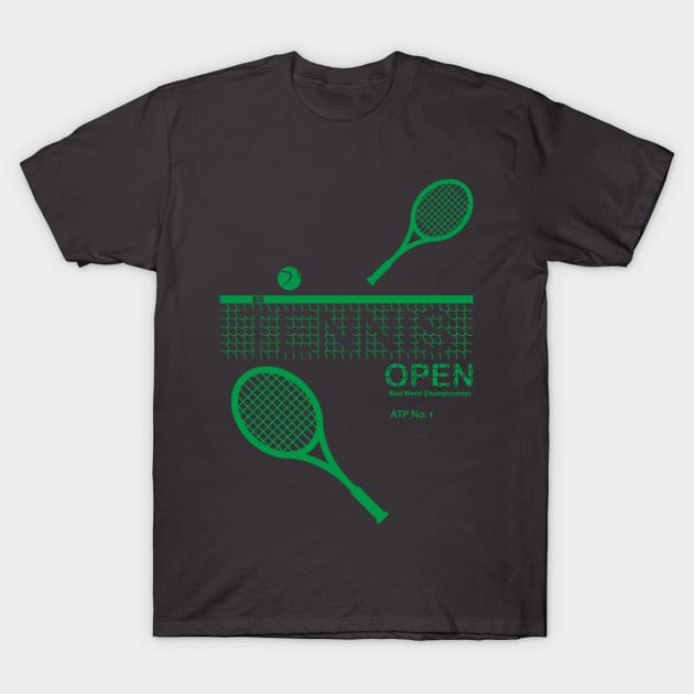 Big Tennis T-Shirt by aceofspace